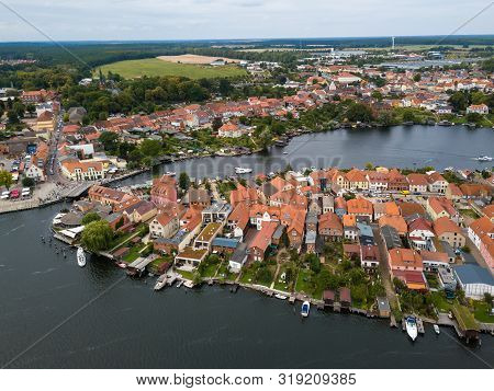 Malchow In The Mecklenburg Lake District, Germany