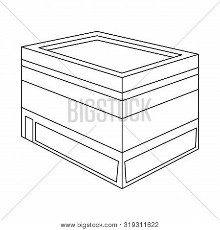 Isolated Object Of Boutique And Shop Symbol. Set Of Boutique And Window Vector Icon For Stock.