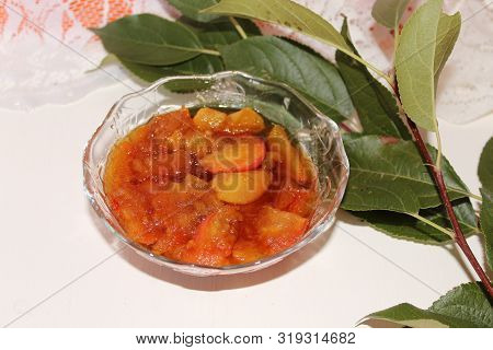 Delicious, The Brown Jam From The Apples.
