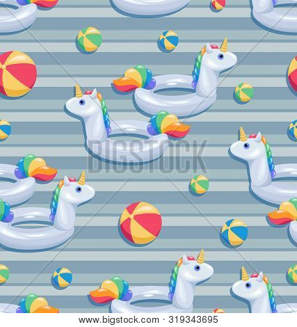 Unicorns Balls. Vector & Photo (Free Trial) | Bigstock