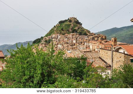 Mistretta Is An Italian Municipality Near Messina In Sicily, Italy