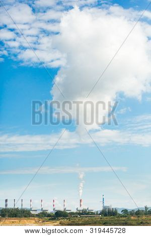Lignite Coalmine , Used As A Source Of Electricity .
