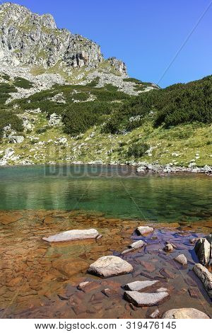 Amazing Landscape Around Samodivski Lakes, Pirin Mountain, Bulgaria