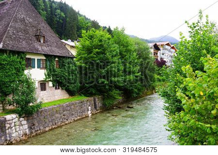 Traditional architecture in South Bavaria, Germnay, Europe