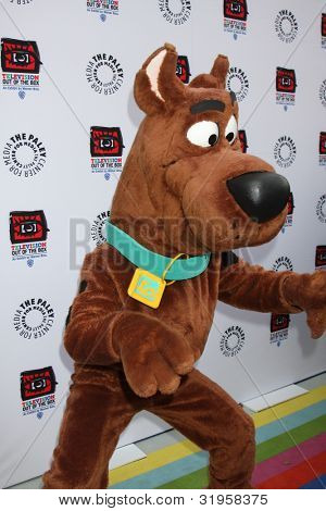 LOS ANGELES - APR 12: Scooby-Doo kommt bei Warner Brothers 