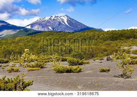 Views Of Kozelsky Volcano And The Foot Of The Avachinsky Volcano On Kamchatka Peninsula