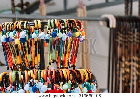 Colorful Souvenirs From Xativa Fair.