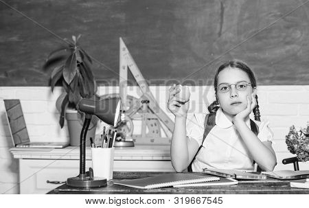Organic Food. Digital Age With Modern Technology. Healthy Eating Is Good. Small Girl Ready To Eat Ap