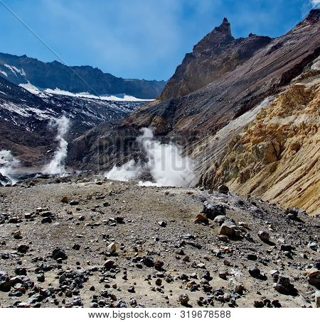 Russia. The Kamchatka Peninsula. Volcano 