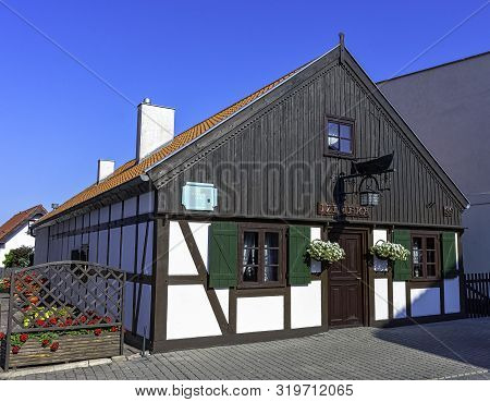 Hel, Pomerania, Poland - August 27: Vintage Architecture Of Hel On August 27, 2019 In Hel, Pomerania
