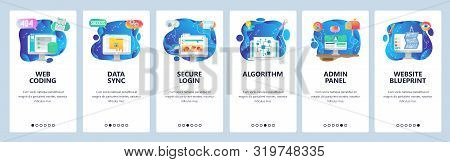 Mobile App Onboarding Vector Photo Free Trial Bigstock
