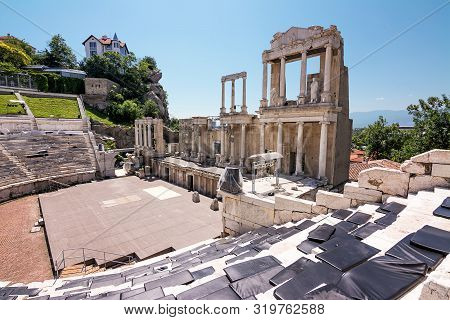 Plovdiv, Bulgaria - 23 June 2019: Center Of Plovdiv Is The Host Of The European Capital Of Culture I