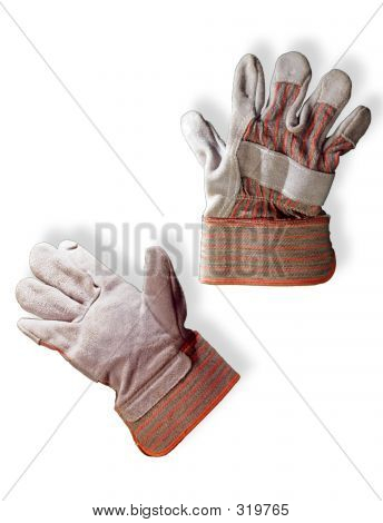 เครื่องหมายและสัญลักษณ์ของงานและแรงงาน - ถุงมือทำงาน
