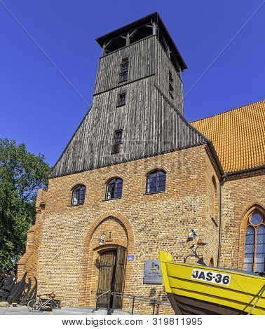 Hel, Pomerania, Poland - August 27: Vintage Architecture Of Hel On August 27, 2019 In Hel, Pomerania