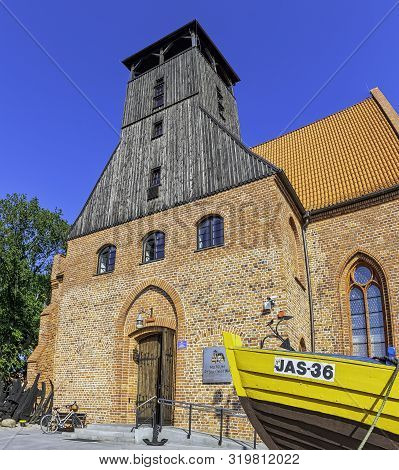 Hel, Pomerania, Poland - August 27: Vintage Architecture Of Hel On August 27, 2019 In Hel, Pomerania