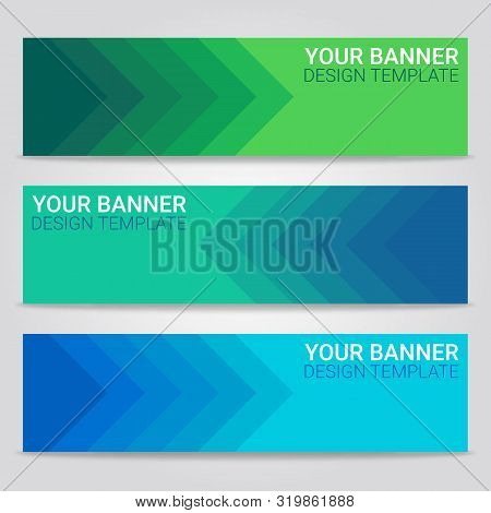 Abstract Beautiful Banner Template Background, Vector Illustration ,design For Business Presentation