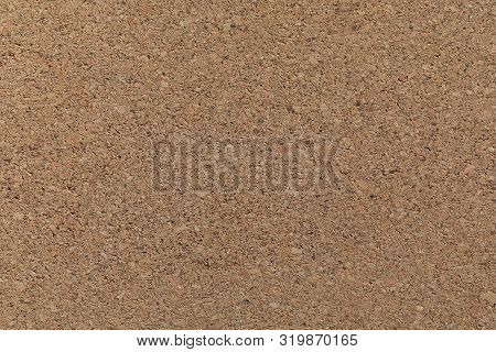 Close-up Detail Of Brown Corkboard Or Cockboard Texture Background For Design Decorative Resources