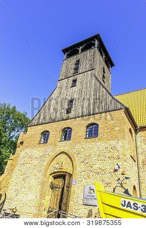 Hel, Pomerania, Poland - August 27: Vintage Architecture Of Hel On August 27, 2019 In Hel, Pomerania