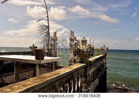 Peaceful View Of The Sea Near Candi Dasa, Bali, Indonesia.