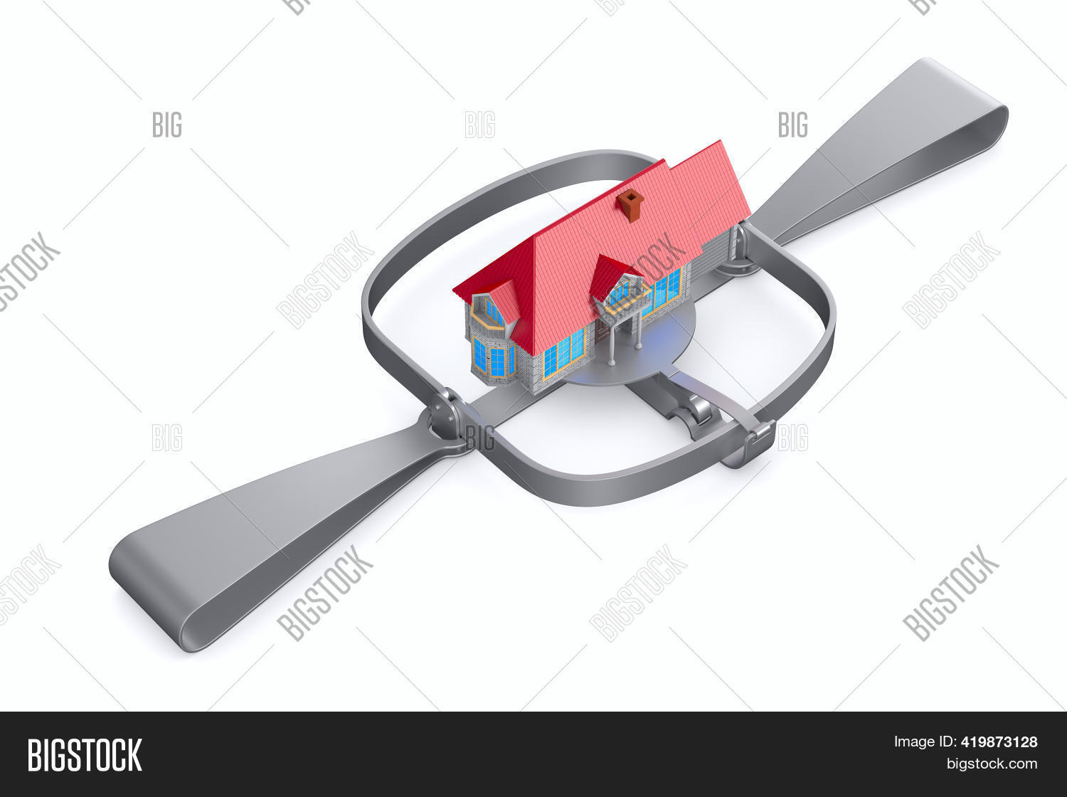 Bear Trap House On Image & Photo (Free Trial) | Bigstock