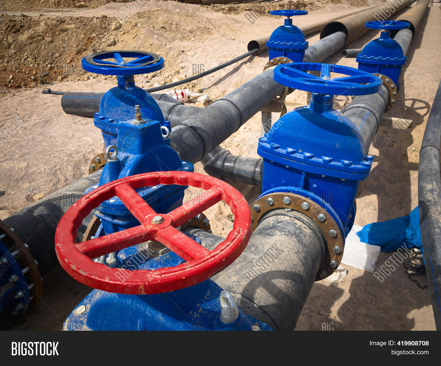 Valves On Underground Image & Photo (Free Trial) Bigstock