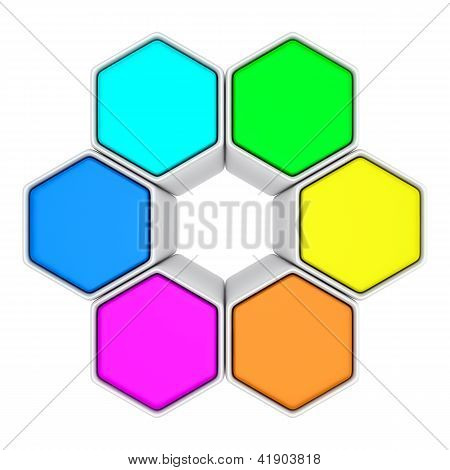 Sexkantig Design