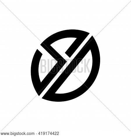 S D Letter Design Logo Vector.  S D Logo Business