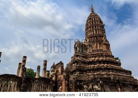 Sukhothai historický Park, staré město