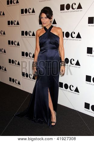 LOS ANGELES - NOV 12: LISA EDELSTEIN ankommer til MOCA årlige galla 2011 den 12 November 2011 i Los