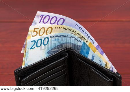 Norwegian Money - Krone In The Black Wallet