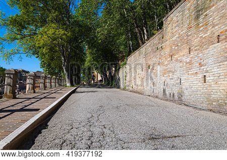 Urbino, In The Marche Region Of Italy