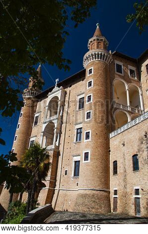 Urbino, In The Marche Region Of Italy