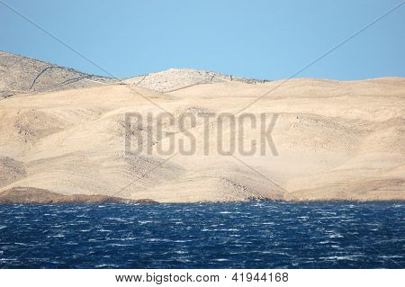 Taşlı Pag Island Hırvatistan görüntüleyin