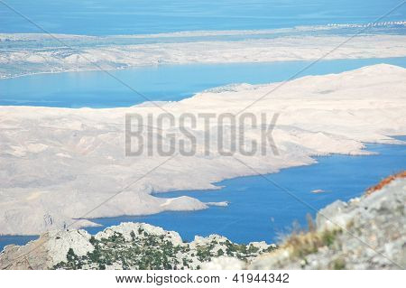 Taşlı Pag Island Hırvatistan görüntüleyin