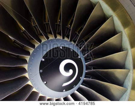 Detail van de Jet-Engine