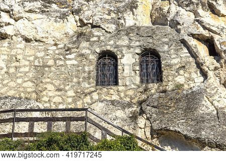 Medieval Basarbovo Rock Monastery Dedicated To Saint Dimitar Basarbowski, Ruse Region, Bulgaria