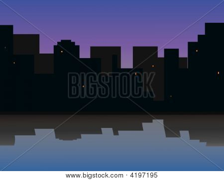 Die Lichter der Nacht Stadt