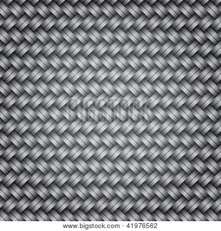 Metal Fiber Wicker Texture Background