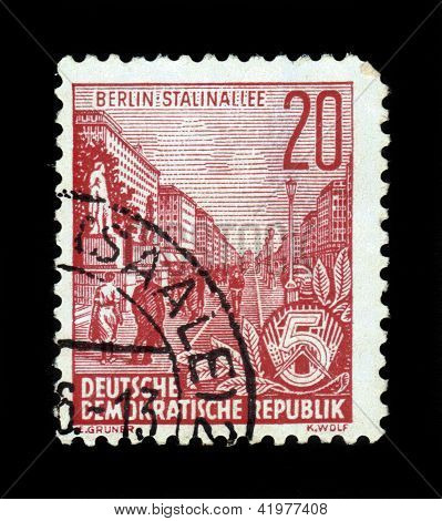 Stalin Avenue a Berlino