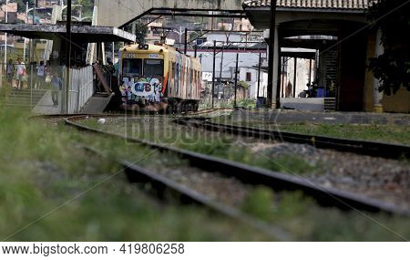 Suburban Train In Salvador