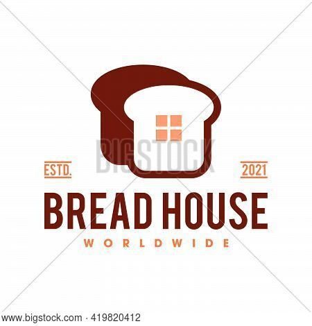 Bakery Bread Logo Template, Bread Shop Logo Template