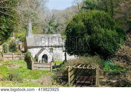 Culbone Church.the Smallest Parish Church In England