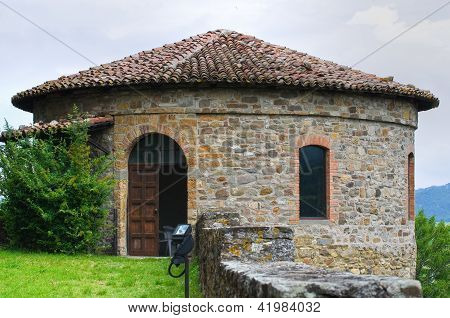 Castillo de Malaspina - Dal Verme. Bobbio. Emilia-Romagna. Italia.