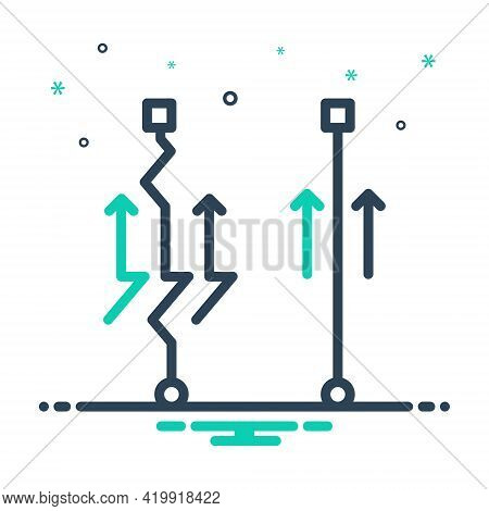 Mix Icon For Simple Easy Convenient Handy Effortless Straightforward Ingenious Unpretentious