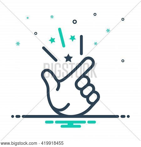 Mix Icon For Easy Simple Effortless Straightforward Ingenious Unpretentious