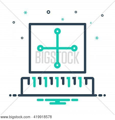 Mix Icon For Rule Regulations Precept Method
