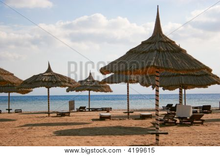 Ombrellone in spiaggia
