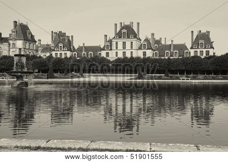 Fontainebleau Castle, Seine-et-marne, Ile De France, France