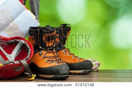 Hiking concept