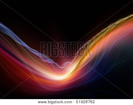 Stream Of Fractal Waves